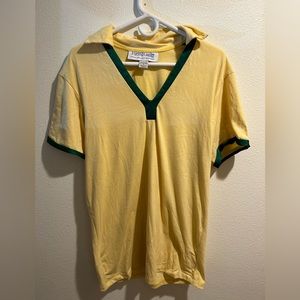 Forrest Gump Running Shirt - vintage inspired polo - Men’s Small